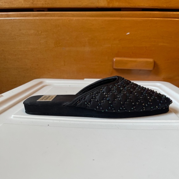 Fancy Charles Jourdan slippers with iridescent beads - Picture 3 of 4